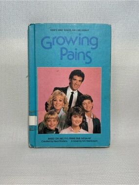 Growing Pains Hardcover Book - Teal Cover